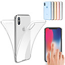 baratos Capinhas para iPhone-Capinha Para Apple iPhone 11 / iPhone 11 Pro / iPhone 11 Pro Max Antichoque / Ultra-Fina / Transparente Capa Prote&amp;ccedil;&amp;atilde;o Completa S&amp;oacute;lido Macia TPU