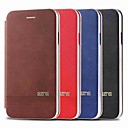 זול מגנים לאייפון-מארז iPhone XR / iPhone XS מקס / רזה מאוד / להעיף את כל חלקי הגוף מוצק צבעוני קשה pu עור עבור iPhone 6 / 6s פלוס / 7/8 פלוס / xs / x