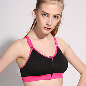baratos Roupa Esportiva-Mulheres Colete para Ciclismo Moto Colete Sutiã Esportivo Moletom Respirável Secagem Rápida Esportes Vermelho Rosa / Verde / Azul Roupa Roupa de Ciclismo / Com Stretch
