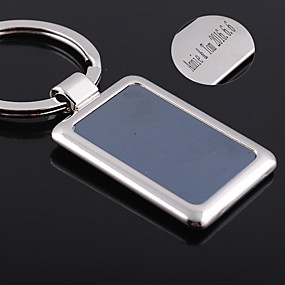 baratos Chaveiros-Chaveiros para Lembrancinha Aço Inoxidável Peça/ Conjunto