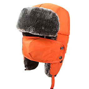 baratos Acampamento &amp; Aventura-Esqui Chapéu Homens / Mulheres Térmico / Quente Pranchas de Snowboard Poliéster Esportes de Inverno Inverno