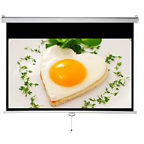 baratos Projetores e Acessórios-filmes macro autêntica projector bloqueio casa 16 9 tela de 100 polegadas