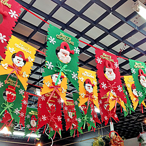 baratos Decorações para Festas &amp; Feriados-design é decoração presentes sinos anel de cana aleatórios natal pendurar agir o papel ofing enfeites de árvore de Natal Presente de Natal