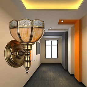 baratos Luminárias de Parede-Novo Design Contemporâneo Moderno Luminárias de parede Interior Metal Luz de parede 220-240V 5 W