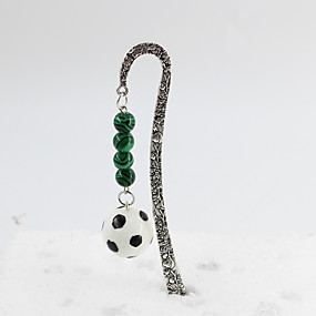 baratos Papelaria Gadgets-liga da forma / marcador pandent futebol da resina para artigos de papelaria do lazer do escritório