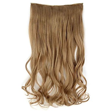 Human Hair Extensions Wavy Classic Synthetic Hair Human Hair