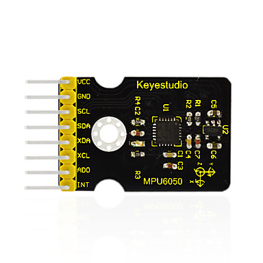 baratos Sensores-keyestudio gy-521 mpu6050 Módulo de giroscópio e acelerômetro de 3 eixos para arduino