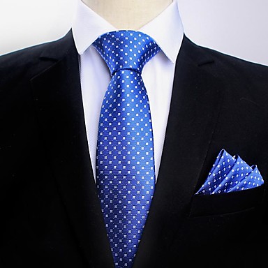 baratos Gravatas-Homens Festa / Trabalho Lenço &amp; Cachecol Floral / Estampado / Jacquard