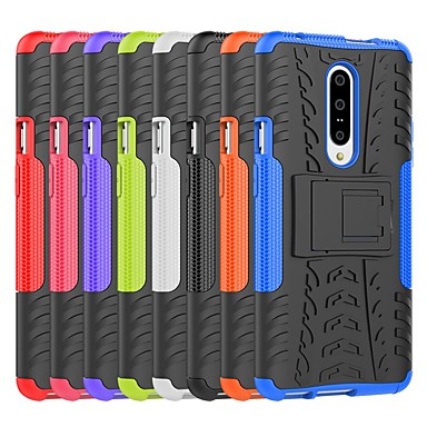 baratos Oneplus 7-Capinha Para OnePlus OnePlus 6 / One Plus 6T / One Plus 7 Antichoque / Com Suporte Capa traseira Armadura Rígida PC